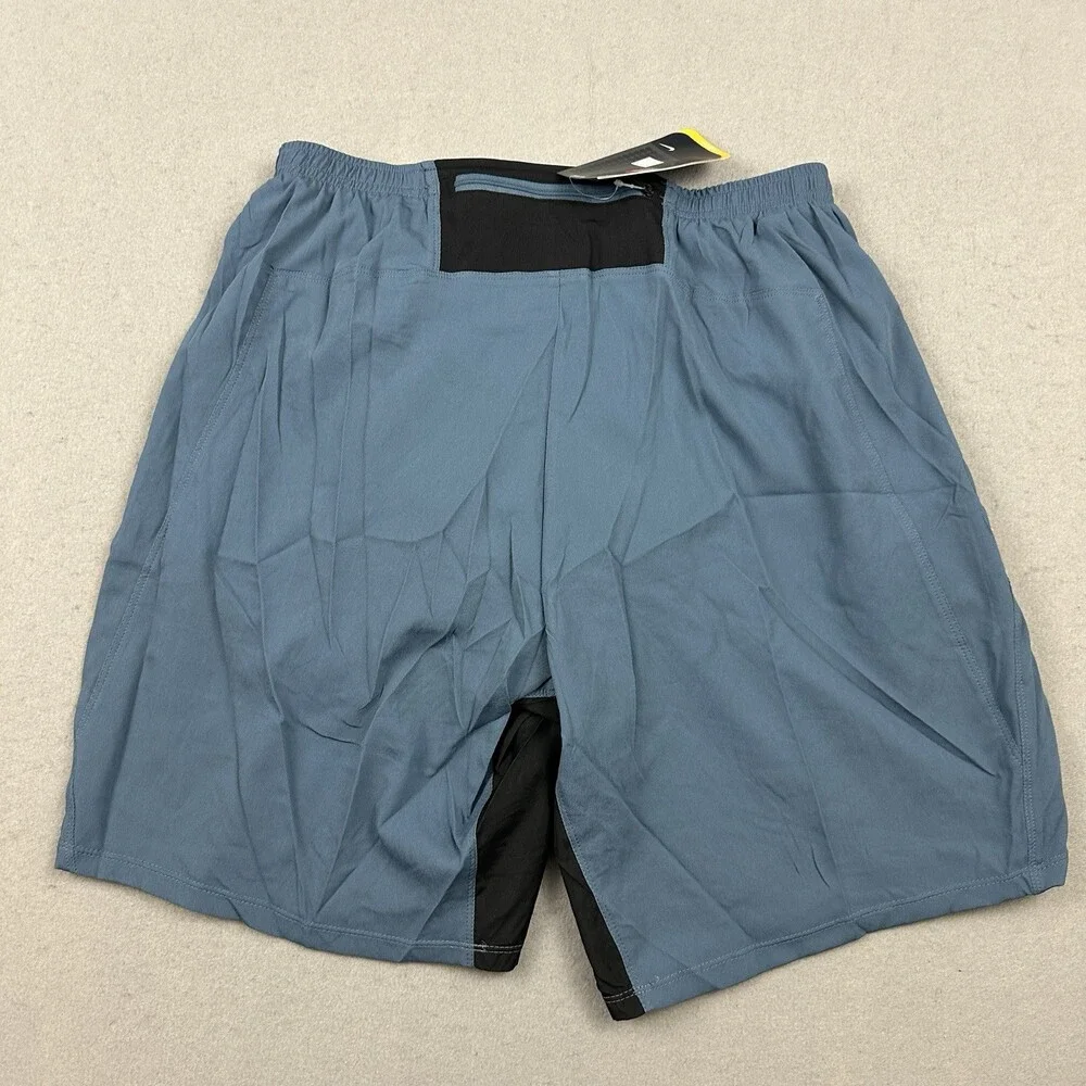 Vintage Nike Shorts Men Extra Large Blue Basketball Y2K Stretch Lining 2000s